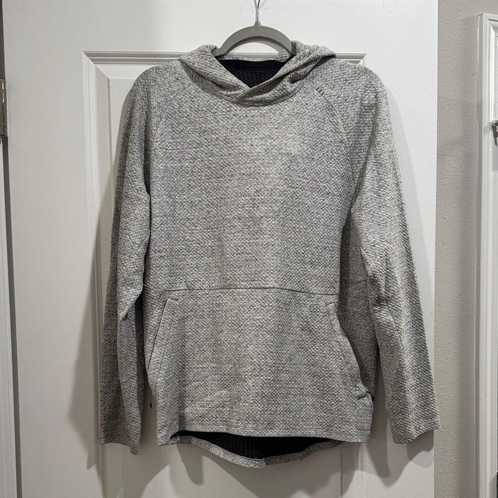 lululemon athletica Light Gray Hooded Sweatshirt